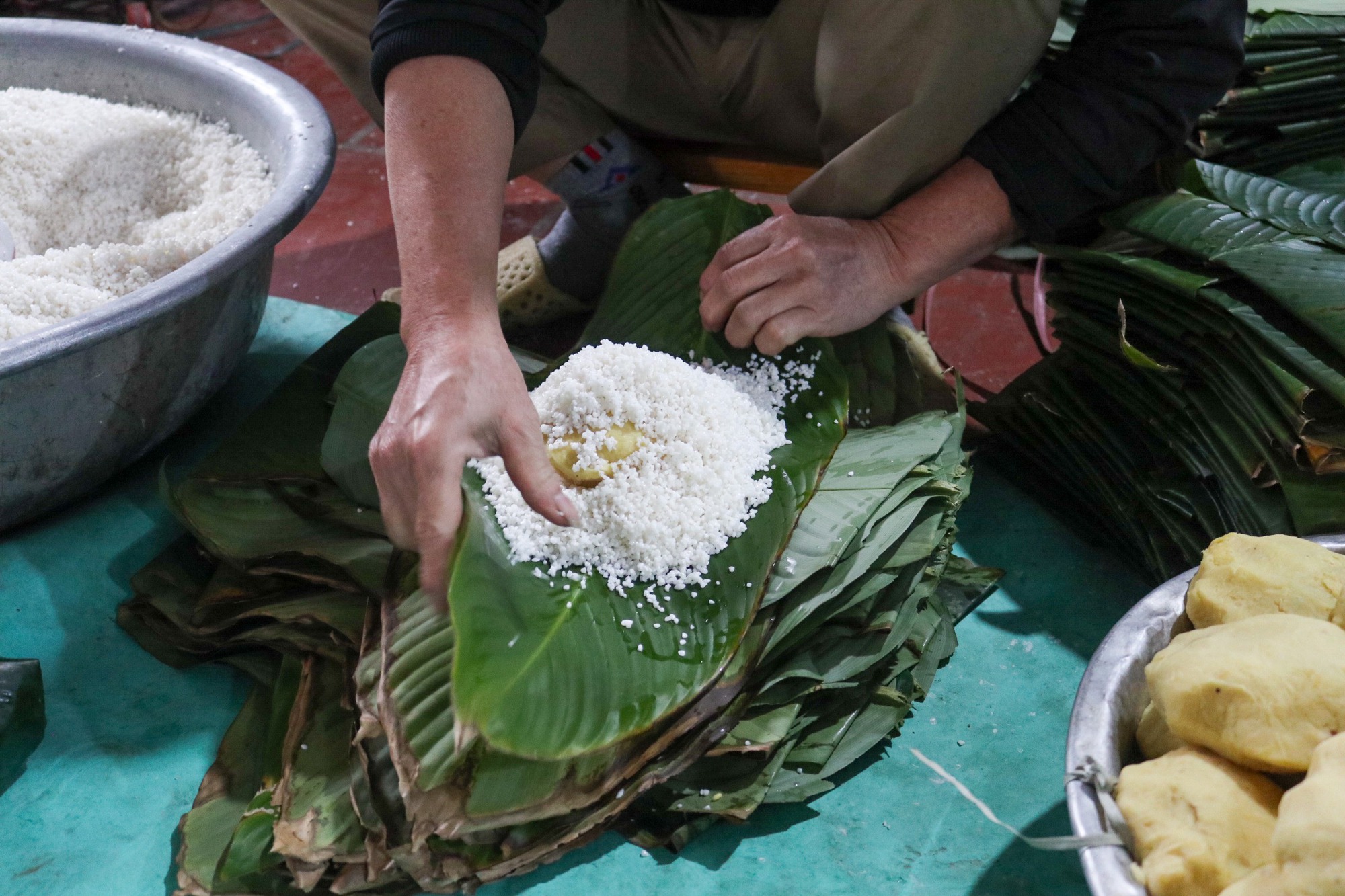 Bánh chưng làng Tranh Khúc – hương vị của ngày Tết - Ảnh 7.