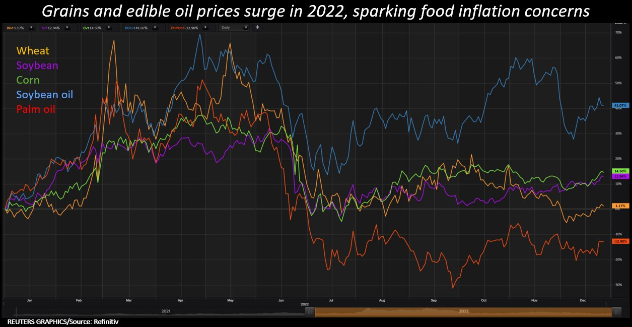 Hàng hóa nào dẫn đầu mức tăng giá trong năm 2022, có phải dầu thô đang làm mưa làm gió thị trường? - Ảnh 4.