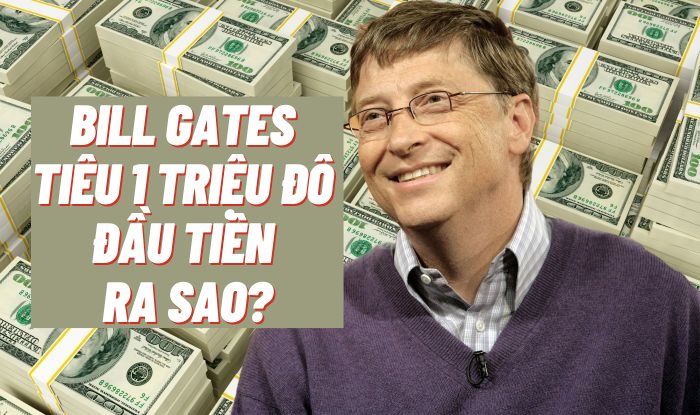 Bất ngờ cách Bill Gates tiêu 1 triệu USD đầu tiên: Không phải siêu xe, biệt thự mà là... trả nợ - Ảnh 1.