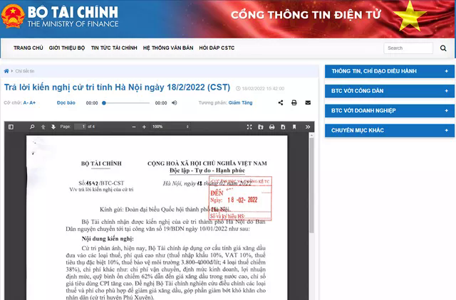 Bộ Tài chính: Giá xăng Việt Nam đang thấp so với thế giới - Ảnh 1.