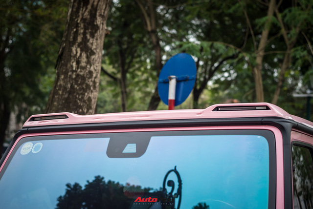 Đã chơi trội với Mercedes-AMG G 63 độ Hofele, đại gia Hà Nội còn tạo cá tính cho xe với màu hồng có một không hai - Ảnh 10.