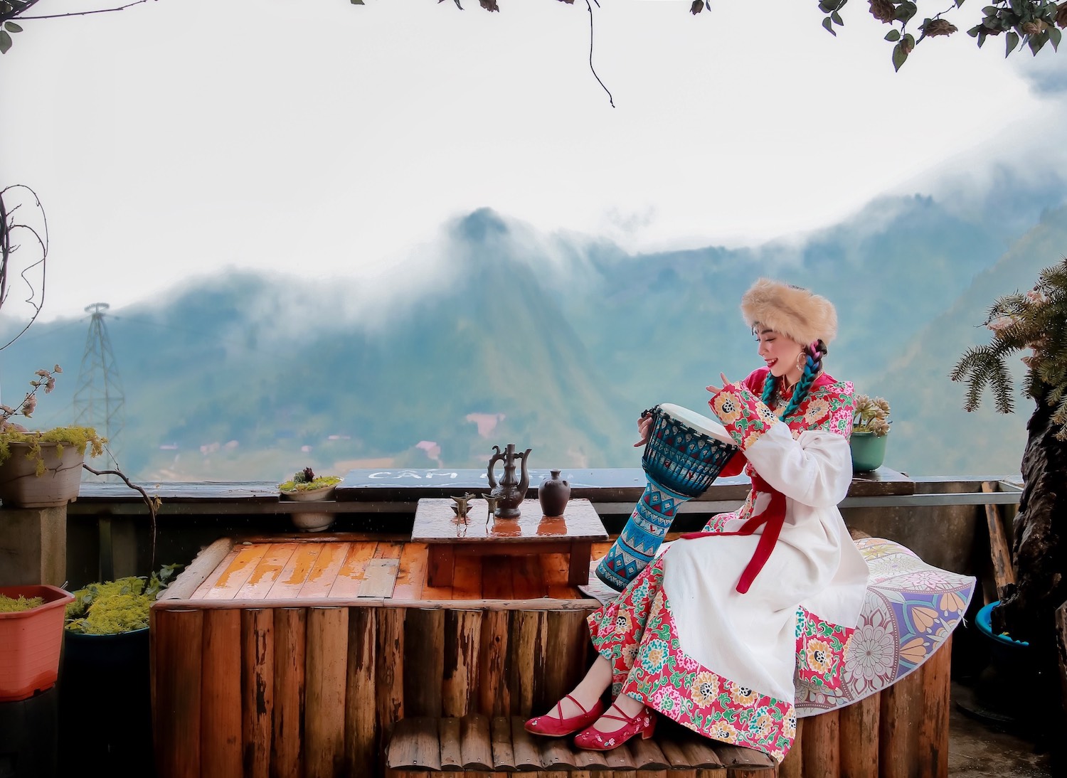 Trào lưu chụp ảnh phong cách Tây Tạng ở Sa Pa gây tranh cãi, đẹp mê