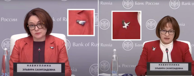  Nhìn trang phục của Thống đốc Ngân hàng Trung ương, dự đoán sức khoẻ của nền kinh tế Nga  - Ảnh 4.