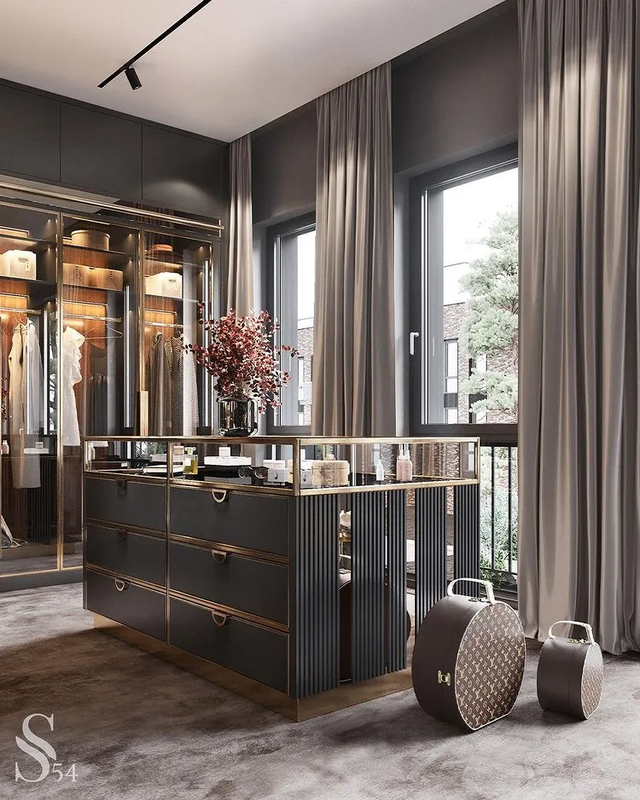 The green oasis is located right in the 1000m2 villa: The outside is covered with green trees, in stark contrast to the luxury inside - Photo 27. The green oasis is located right in the 1000m2 villa: The outside is covered with green trees, in stark contrast to the luxury inside - Photo 27.