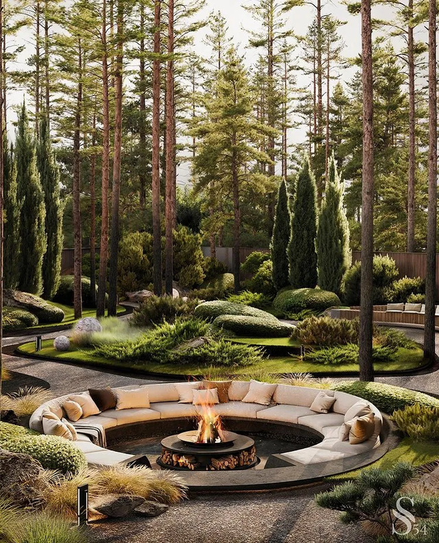The green oasis is located right in the 1000m2 villa: The outside is covered with green trees, in stark contrast to the luxury inside - Photo 5. The green oasis is located right in the 1000m2 villa: The outside is covered with green trees, in stark contrast to the luxury inside - Photo 5.