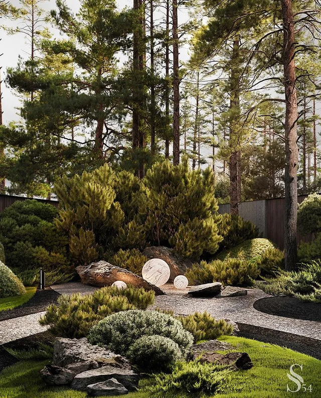 The green oasis is located right in the 1000m2 villa: The outside is covered with green trees, in stark contrast to the luxury inside - Photo 6. The green oasis is located right in the 1000m2 villa: The outside is covered with green trees, in stark contrast to the luxury inside - Photo 6.