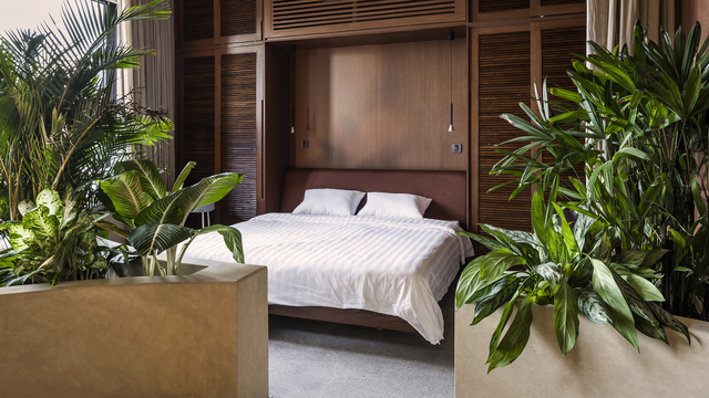  Gia chủ Sài Gòn mang cả khu vườn nhiệt đới vào bên trong căn hộ gần 90 m2 nằm giữa khu nhà giàu quận 2  - Ảnh 6.