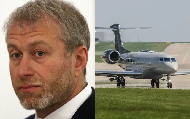 Sau du thuyền, phi cơ 65 triệu USD của tỷ phú Abramovich cũng được gấp rút di dời - Ảnh 1.