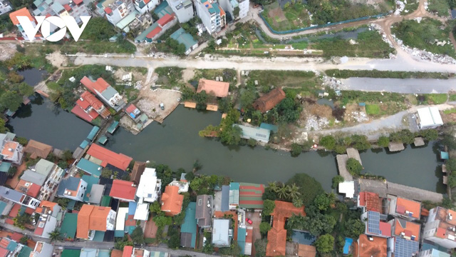 Gần 100 hộ dân ở Long Biên, Hà Nội phản đối việc lấp hồ, phân lô bán đất - Ảnh 2.