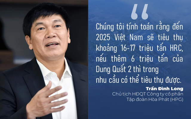   Having more than 40,000 billion in cash, but borrowing from 8 banks 35,000 billion for Dung Quat 2 project, Chairman Tran Dinh Long lamented: Someone told us to run money very poorly - Photo 2.
