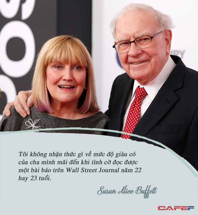  Ái nữ duy nhất nhà Warren Buffett: Hơn 20 tuổi mới biết cha là tỷ phú, “phát ngượng” vì cách sống tằn tiện quá mức của ông  - Ảnh 2.