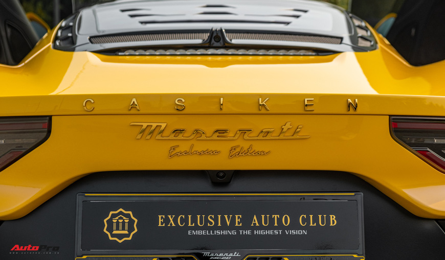 Đại gia Tây Ninh mang siêu xe Maserati MC20 đi mạ vàng: Chi phí hơn 2 tỷ đồng, 1.000 giờ thi công, độc nhất thế giới - Ảnh 15.