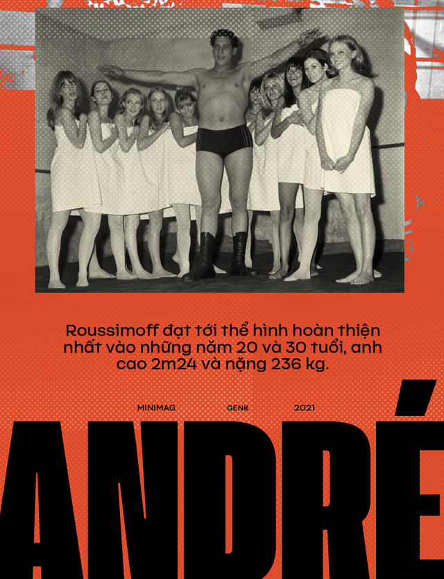  Cuộc đời Gã khổng lồ André, cao 2 mét 24 và được mệnh danh là kỳ quan thứ 8 của thế giới  - Ảnh 6.