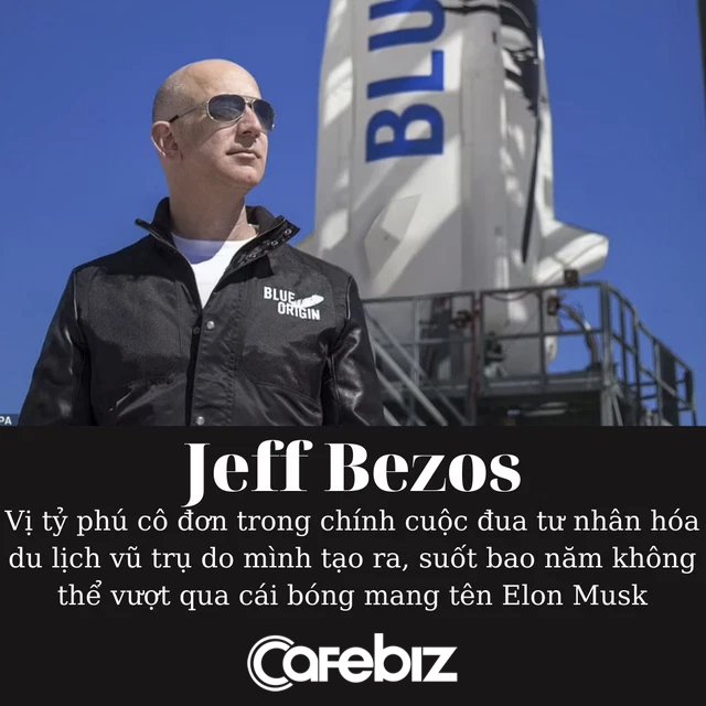 Jeff Bezos - Vị tỷ phú cô đơn trong cuộc đua vào vũ trụ: Bị coi là ‘lãnh chúa xấu xa’, suốt bao năm không thể vượt qua cái bóng mang tên Elon Musk - Ảnh 1.