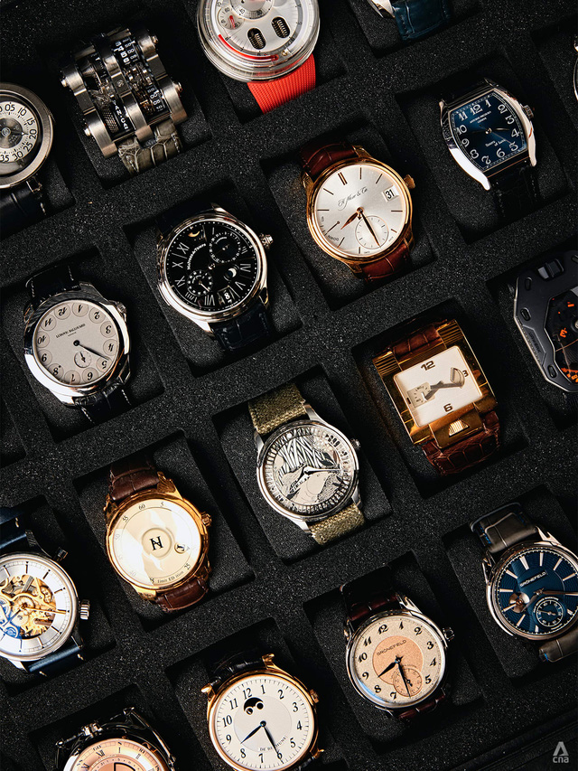 Tay chơi Singapore kỳ công sưu tầm hơn 400 chiếc đồng hồ xa xỉ suốt 30 năm: Từ Casio bình dân đến Rolex toát mùi tiền đều có, tậu đồ theo nguyên tắc 5P  - Ảnh 2.