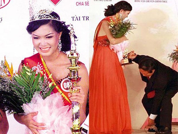 Cuộc đời Hoa hậu Việt Nam duy nhất đánh rơi vương miện, may mắn cũng chẳng thể mỉm cười - Ảnh 1.