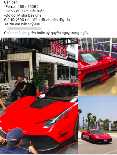 After McLaren 720S, CEO Tong Dong Khue continues to own a Ferrari 458 Italia with Misha Designs, once owned by young master Phan Thanh - Photo 4.