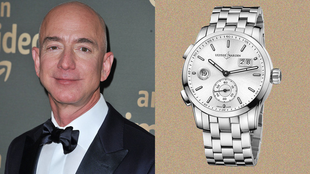 Billionaires wearing luxury watches are not rare, but using popular items are really 