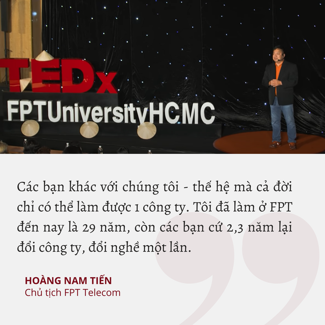   30 years of relentless dedication still regretting not making enough money, FPT Telecom's chairman is embarrassed in front of young people: They are richer than Truong Gia Binh but never buy a car or a house - Photo 1.