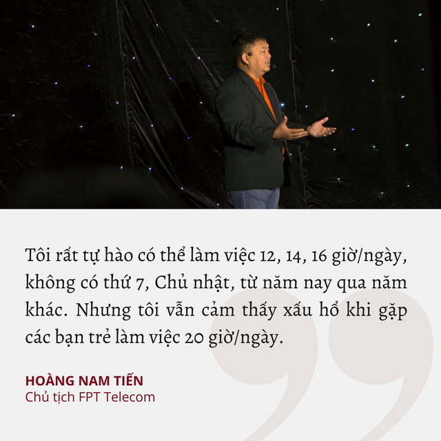   30 years of non-stop dedication still regretting not making enough money, FPT Telecom's Chairman is embarrassed in front of young people: They are richer than Truong Gia Binh, but never buy a car or a house - Photo 3.