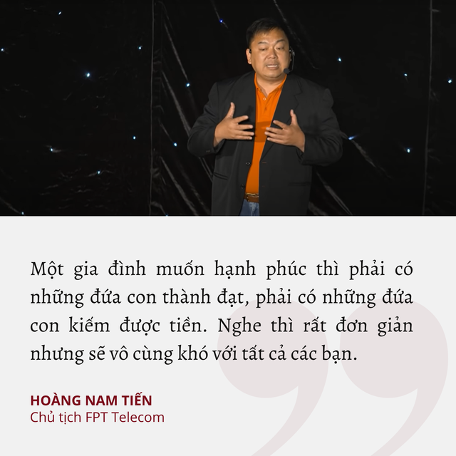   30 years of non-stop dedication still regretting not making enough money, FPT Telecom's chairman is embarrassed in front of young people: They are richer than Truong Gia Binh, but never buy a car or a house - Photo 5.