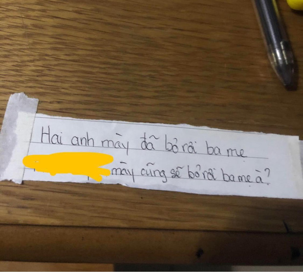   A letter of only 15 words from a 12th grade girl who is causing storms on social media: After reading the tears, be with your parents more while you can!  - Photo 1.