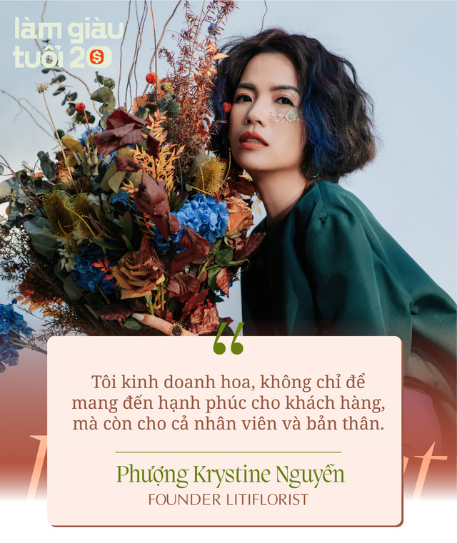 Founder Liti Florist – Phượng Nguyễn: “Người ta bảo, đừng dạy người giàu tiêu tiền và bó hoa 7 số 0 đầu tiên của chúng tôi đến từ yêu cầu của khách hàng” - Ảnh 10.