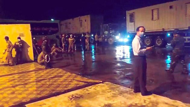 Hai Phong tycoon was arrested for organizing nearly 100 people to riot at Thuong Ly bus station - Photo 1.