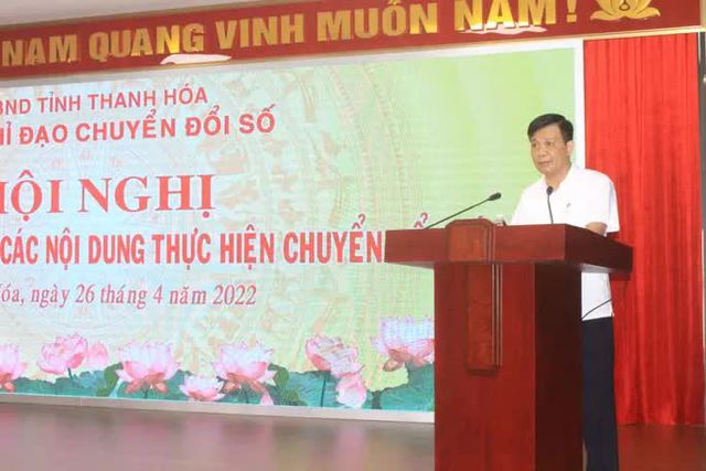 Thanh Hóa quyết nằm trong nhóm 10 tỉnh, TP dẫn đầu về chuyển đổi số  - Ảnh 1.