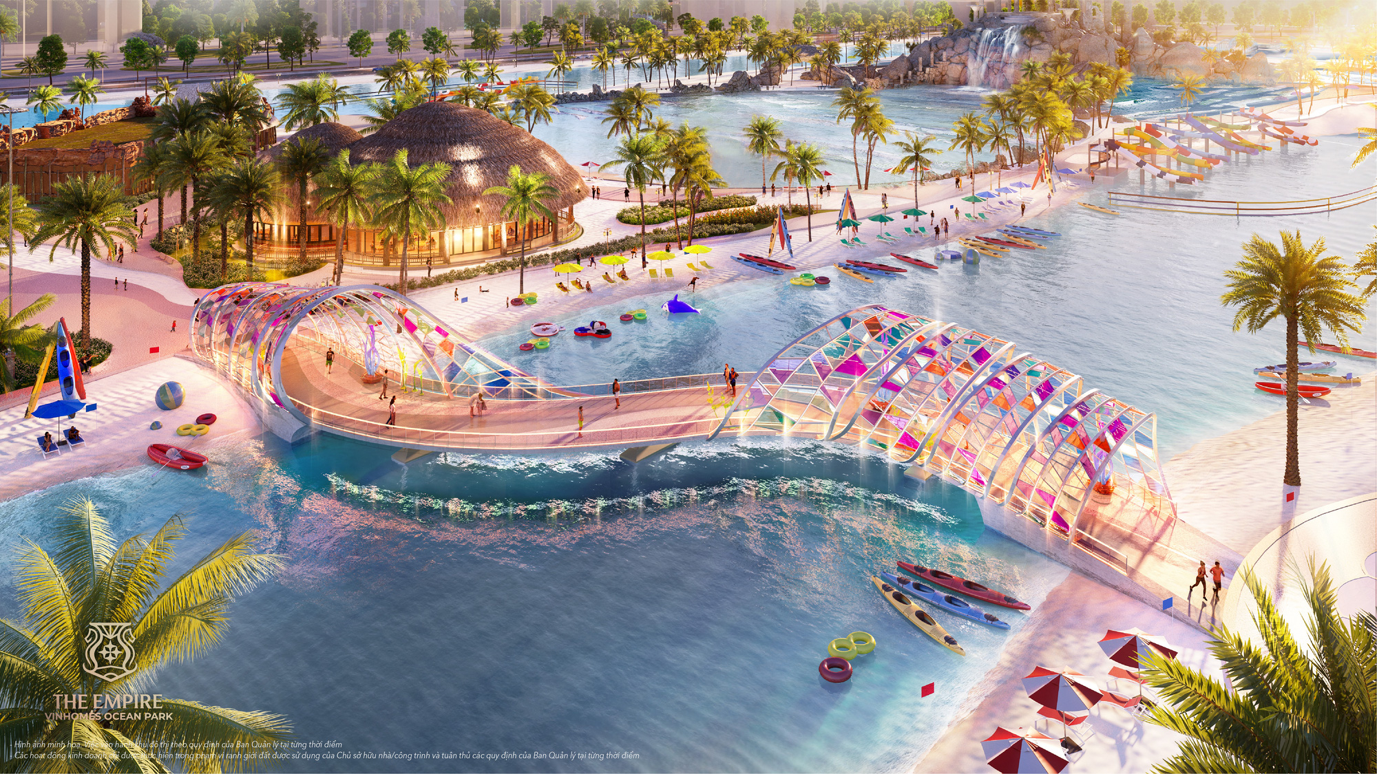 Vinhomes ra mắt siêu dự án 38.000 tỷ kề ngay Hà Nội: Công viên biển tạo