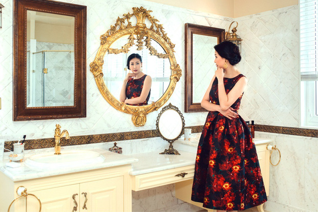 Stunned the current life of the 3 richest beauty queens in Vietnam: She is the 'stock queen', who becomes an international magician in a gilded villa - Photo 5.