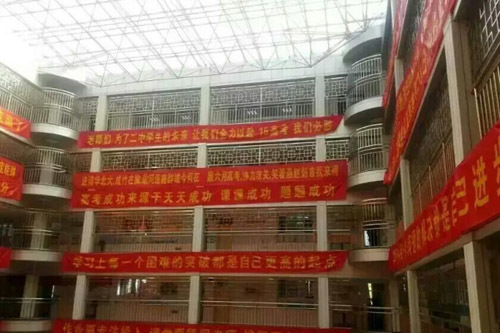 Trường học Trung Quốc lắp đặt khung rào kín kẽ như nhà tù để... ngăn chặn ý định kết thúc cuộc đời của học sinh - Ảnh 1.