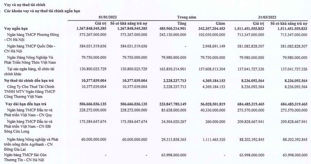 FLC Group reported a net loss of VND 466 billion in the first quarter of 2022 - Photo 4.