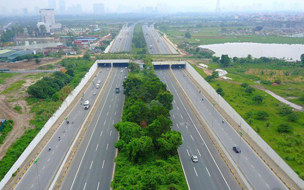 More than 5,500 billion VND to build a road connecting Thang Long Boulevard with Hoa Lac - Hoa Binh highway - Photo 1.
