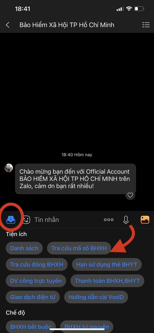 Cách tra cứu mã số hộ khẩu online ngay trên Zalo, nhanh chóng, tiện lợi! - Ảnh 3.