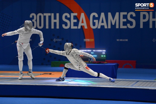   Terrible resume of the lucky flag bearer at SEA Games 31: Hot boy fencing, the number one male sword-slaying champion in Southeast Asia - Photo 5.