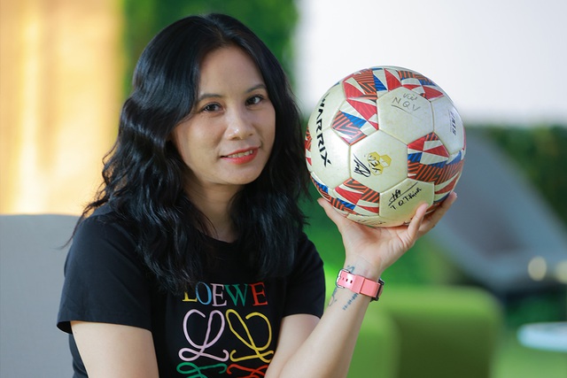  Sau ly hôn, cựu tuyển thủ SEA Games Văn Thị Thanh như được sinh ra lần thứ hai nhờ môn thể thao vua  - Ảnh 1.