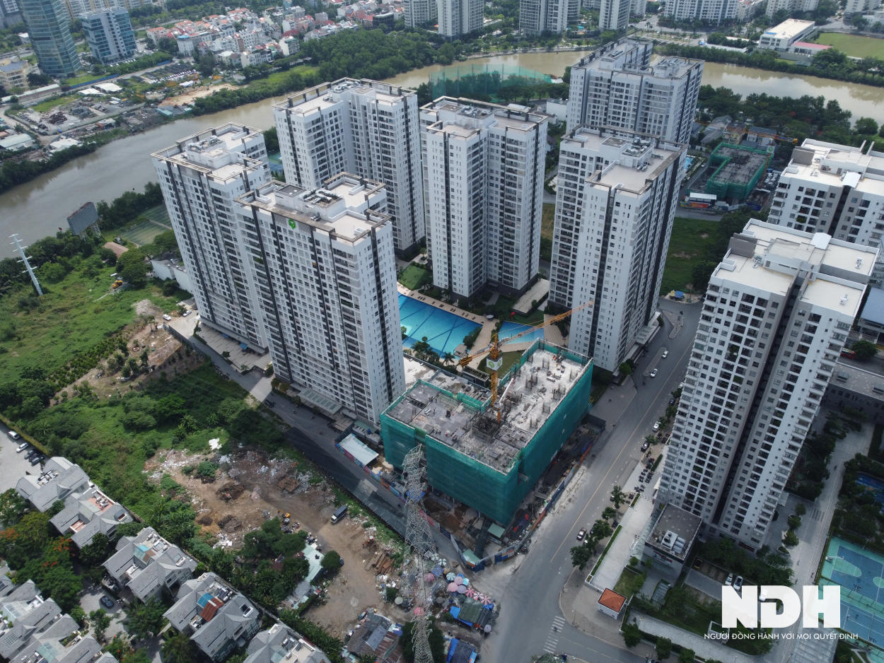 Loạt chung cư mọc dọc đường Nguyễn Hữu Thọ TP HCM - Ảnh 6.