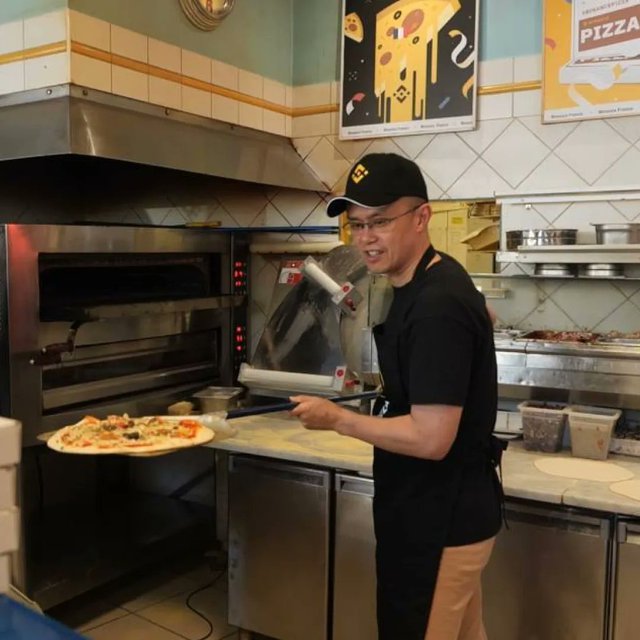 Days after tweeting Poor again, Binance CEO CZ was caught as a pizza delivery driver: What's going on?  - Photo 6.