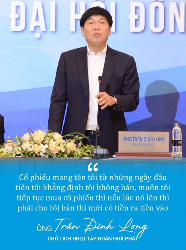 Chủ tịch Trần Đình Long: Đầu tư cổ phiếu Hoà Phát đường dài không thể lỗ - Ảnh 7.