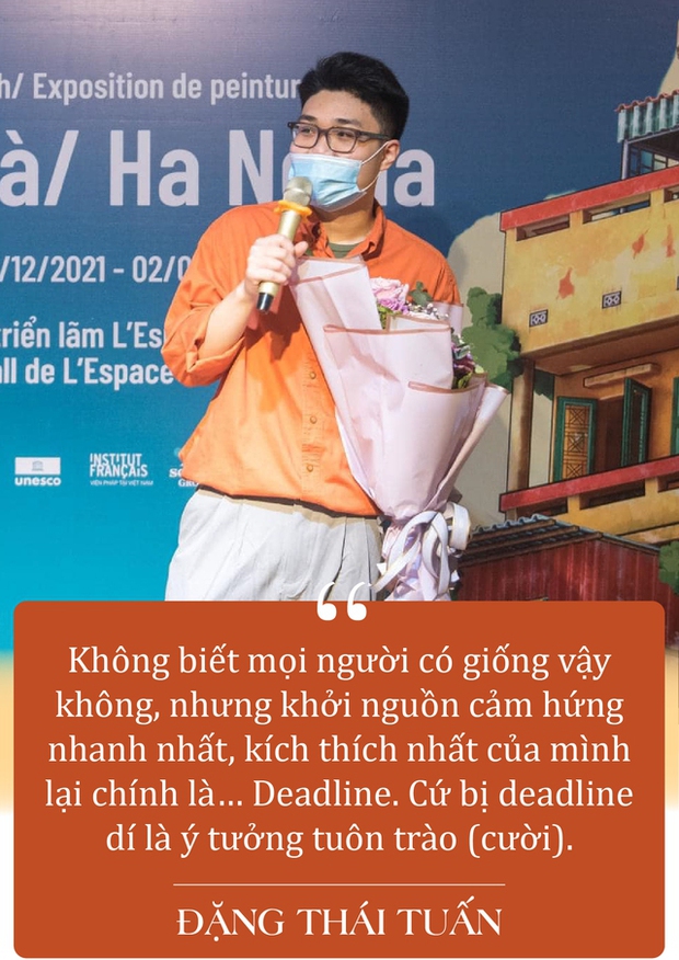 Xuất thân IT, theo đuổi phong cách lạ, hoạ sĩ 22 tuổi sớm có tranh bán đấu giá 8.000 USD: Vốn không định theo nghiệp cầm cọ vì sợ… nghèo - Ảnh 5.