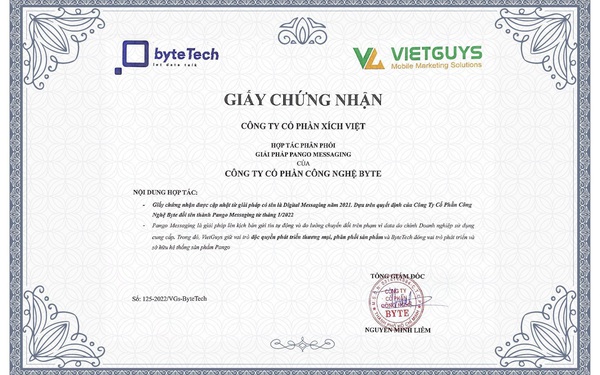 VietGuys và ByteTech ký kết thỏa thuận Hợp tác Thương mại – Phân phối sản phẩm - Ảnh 1.