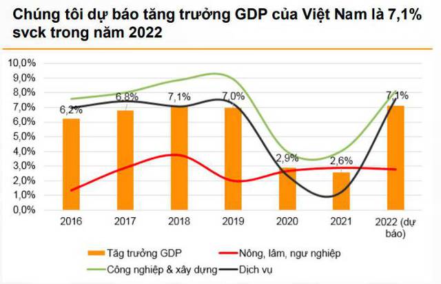 VNDirect chỉ ra những yếu tố thúc đẩy tăng trưởng kinh tế Việt Nam, dự báo GDP năm 2022 sẽ tăng 7,1% - Ảnh 2.