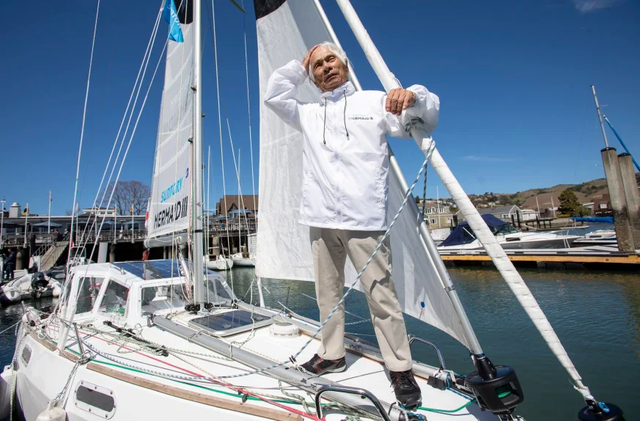   The journey of an 83-year-old Japanese man crossing the Pacific Ocean alone in 2 months: Don't let your dream be just a dream - Photo 1.