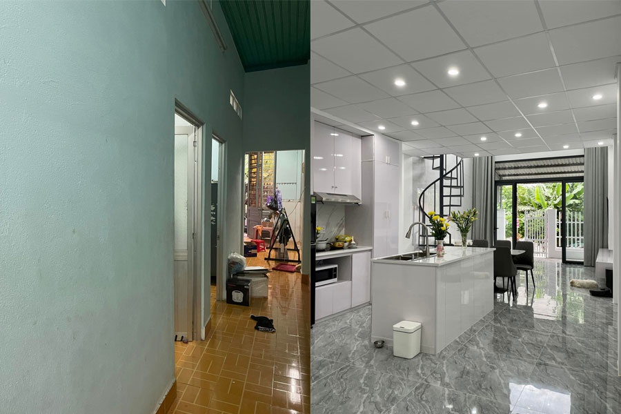 Chàng trai 22 tuổi ở Tây Ninh dồn hết tiền tiết kiệm, vay thêm ngân hàng để cải tạo nhà cho mẹ: “Nhìn mẹ vui, mình lại có thêm động lực vượt qua áp lực nợ nần” - Ảnh 4.