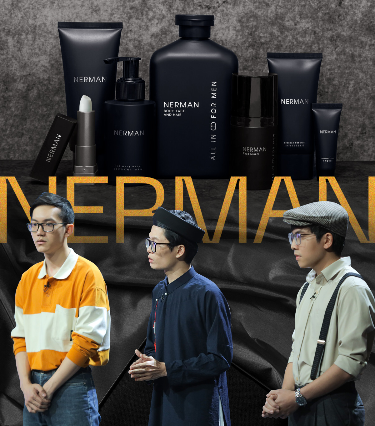  Gặp gỡ startup bán son môi, kem nền cho nam giới vừa chốt kèo triệu USD trên Shark Tank: Shark Bình đề nghị thẩm định ngay khi quay xong  - Ảnh 1.