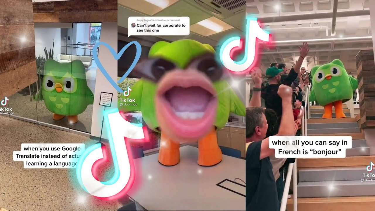 Duolingo went viral on TikTok by entertainment content