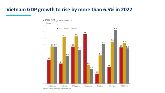 ICAEW: Tăng trưởng của Việt Nam dẫn đầu các nước trong khối ASEAN-6 vào năm 2023 - Ảnh 1.
