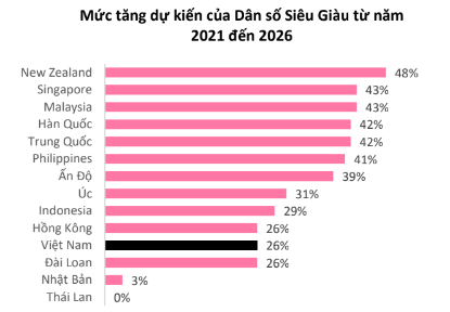  Knight Frank: Tài sản các tỷ phú vẫn tăng mạnh trong năm 2021, dân số giàu Việt Nam dự tăng 40,8% nhờ sự sôi động của dòng nguồn vốn FDI  - Ảnh 1.