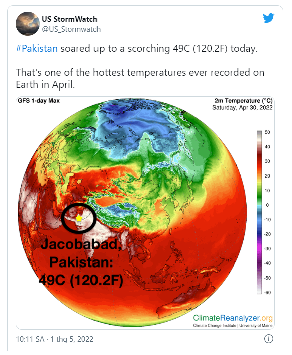 Pakistan nắng nóng đỉnh điểm, có nơi lên tới 51 độ C - Ảnh 2.